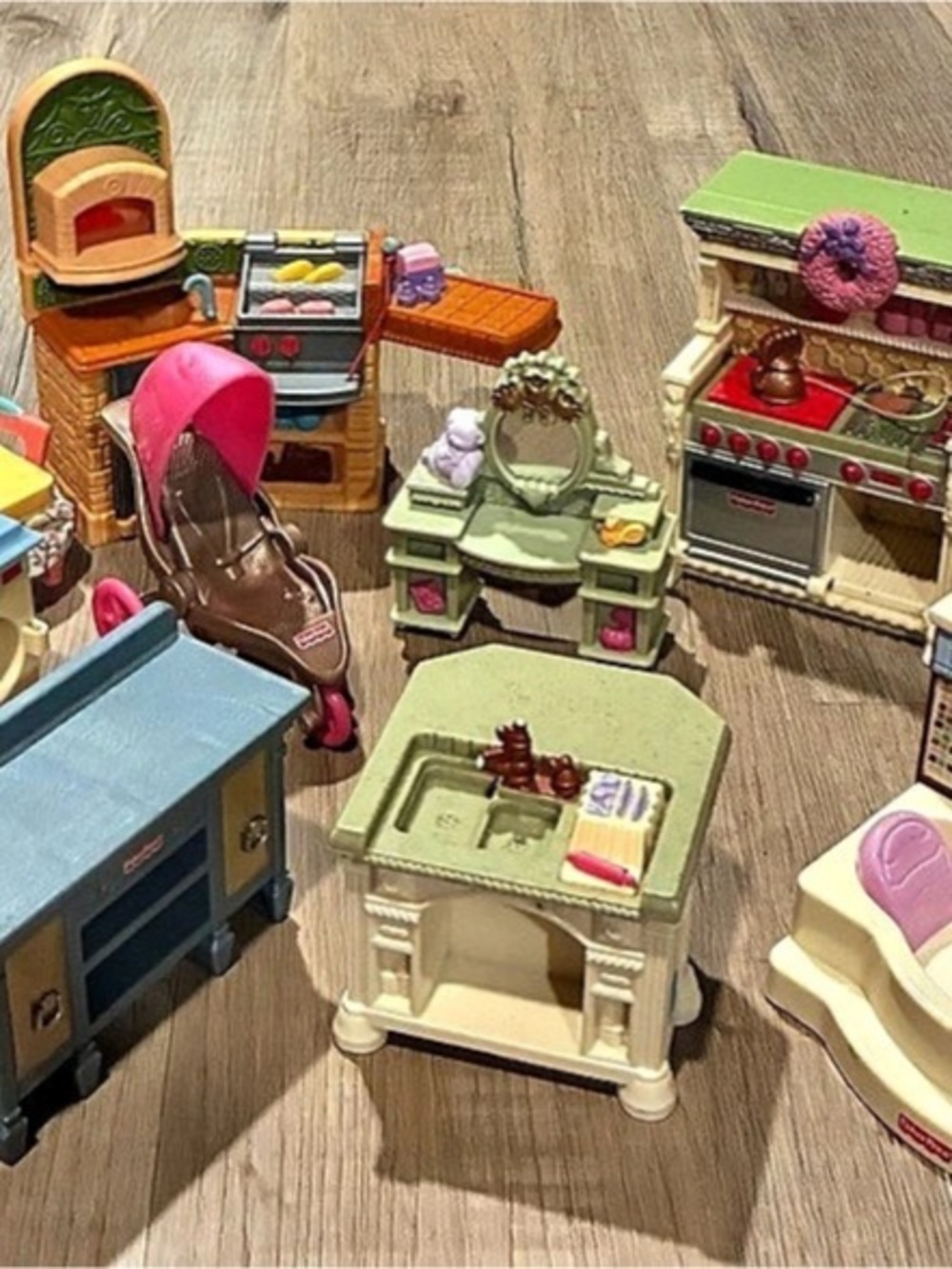 Fisher Price My Loving Family Accessories Lot 9 Pieces
